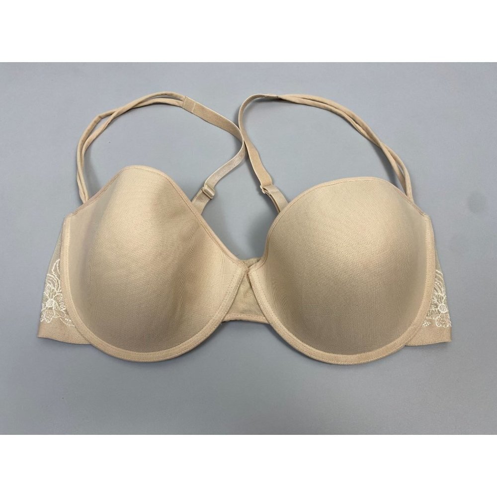 Wacoal Womens Bra size 38D Cream Beige Neutral